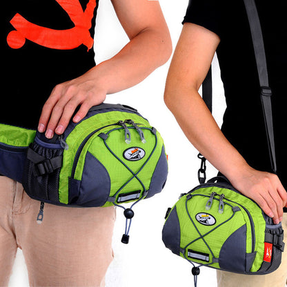 Wautton Outdoor Waist Bag Crossbody Sling Bag Nylon