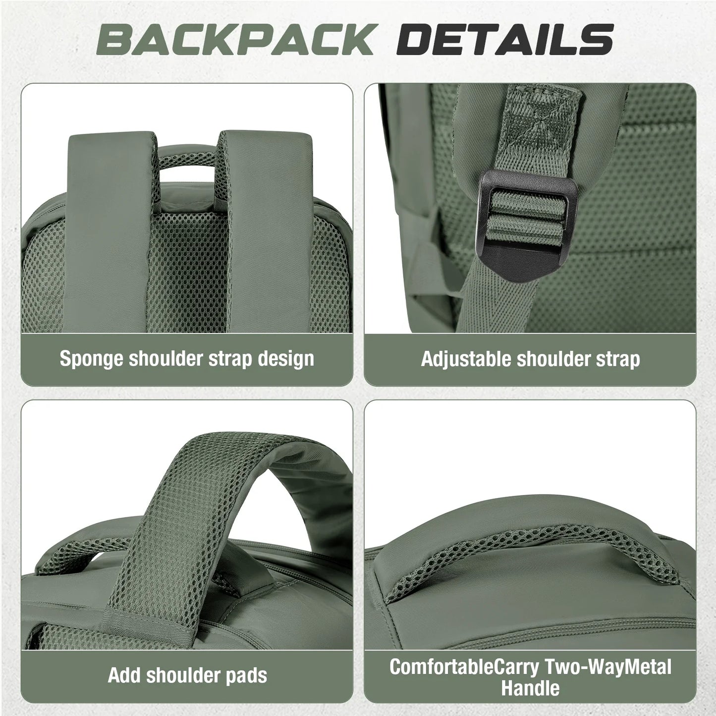 Waterproof Travel Laptop Backpack