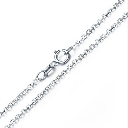 925 Sterling Silver Cherry Blossom Pendant Necklace