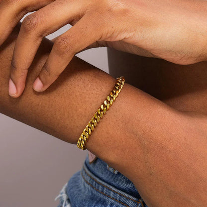 Chain Bangle Bracelet