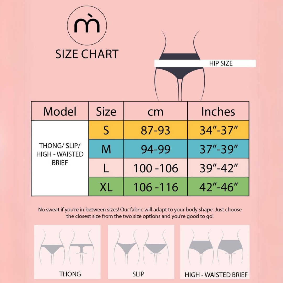 Memème Women’s Ultra-Comfortable 7 DAYS - Rose - Panties | Breathable Cotton Crotch, Stretchy Fit, No Elastic Bands