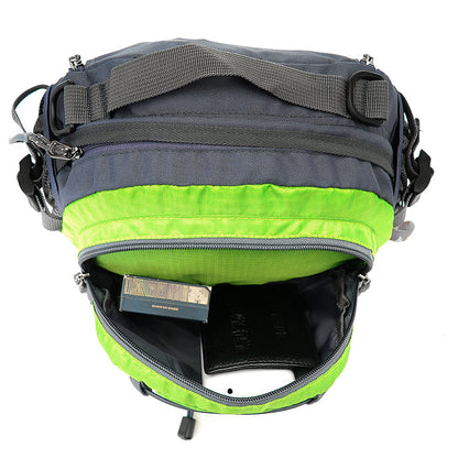 Wautton Outdoor Waist Bag Crossbody Sling Bag Nylon