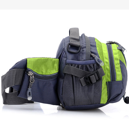 Wautton Outdoor Waist Bag Crossbody Sling Bag Nylon